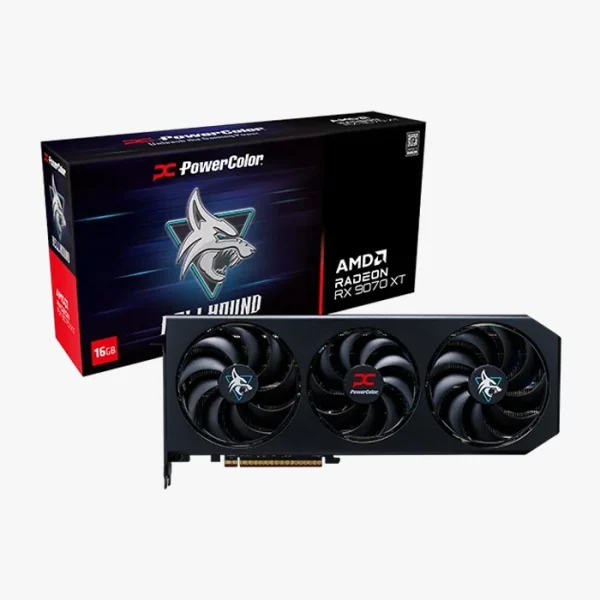 PowerColor Hellhound AMD Radeon RX 9070 XT 16GB